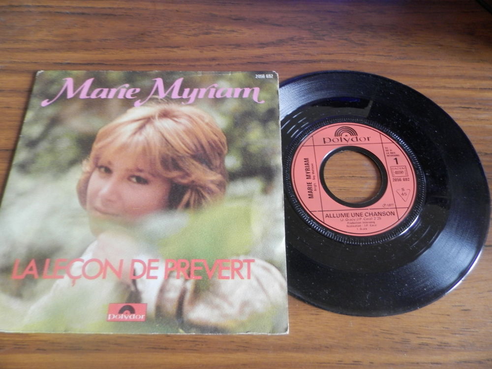 Marie Myriam La le&ccedil;on de Prevert CD et vinyles