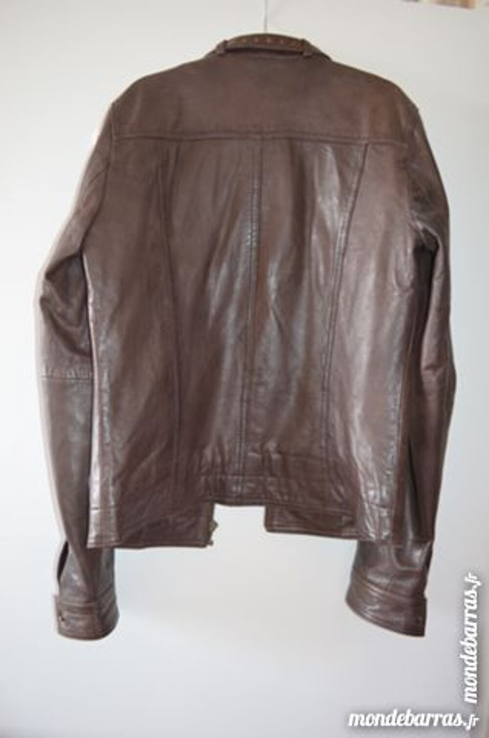 Blouson en cuir NAF NAF Vêtements