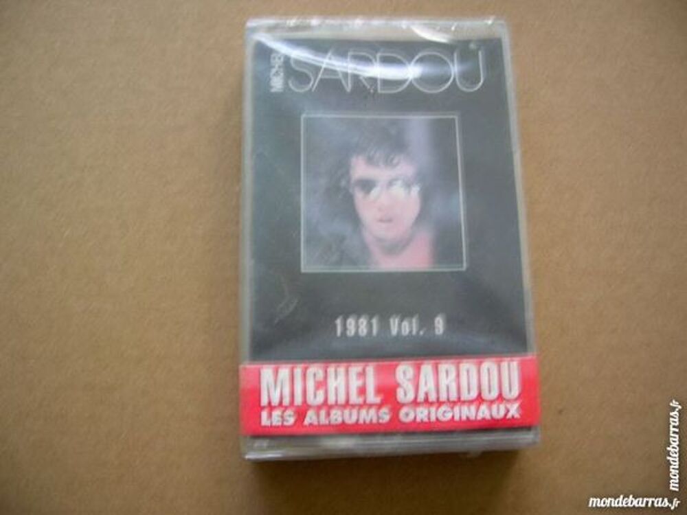 K7 MICHEL SARDOU 1981 VOL. 9 CD et vinyles