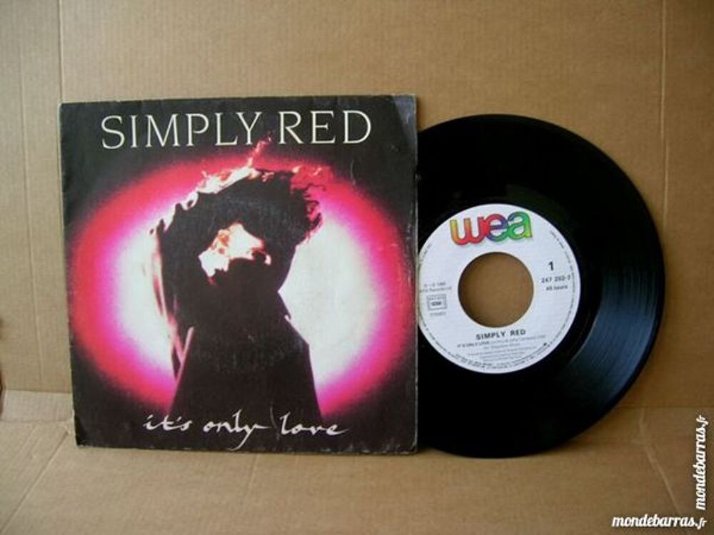 45 TOURS SIMPLY RED It's only love CD et vinyles