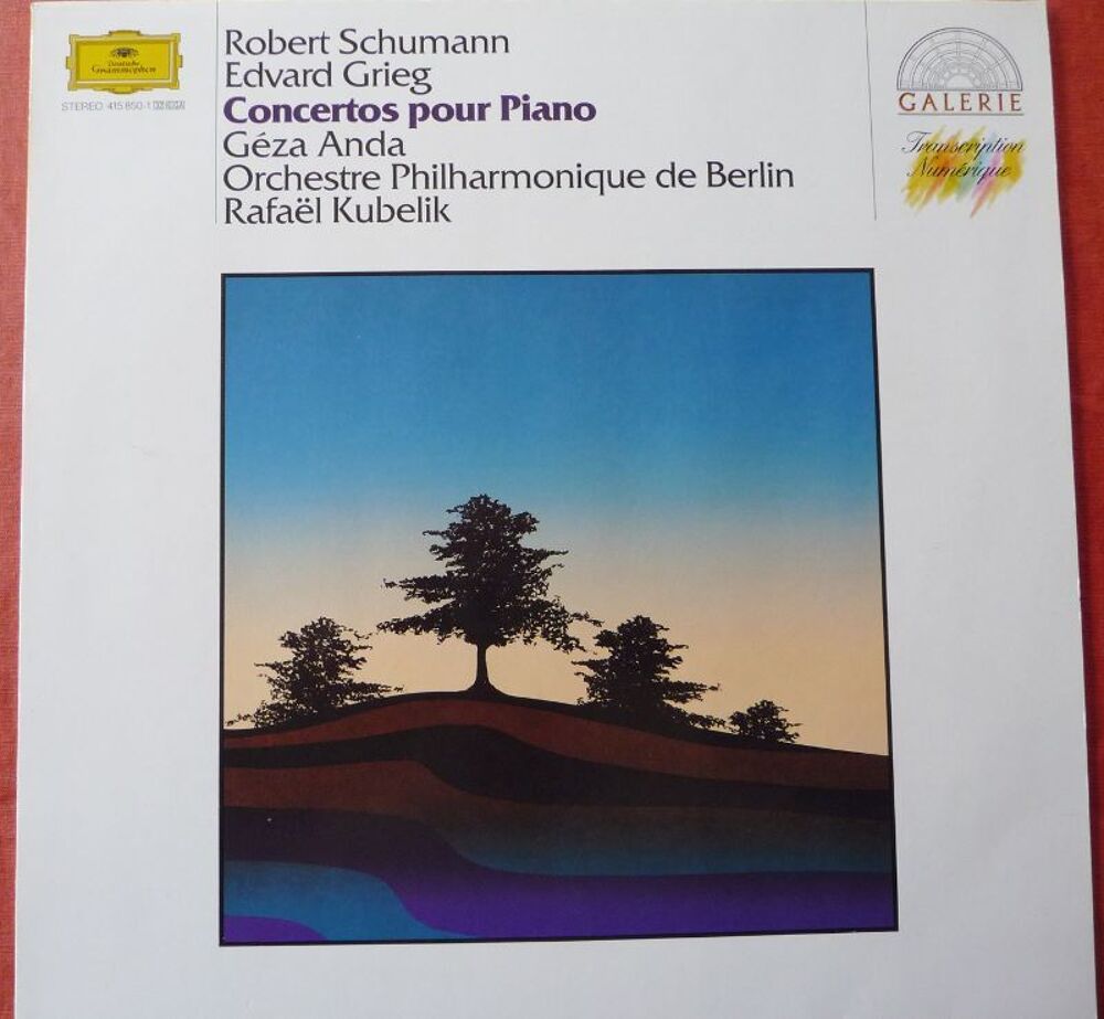 Vinyl SCHUMANN GRIEG Piano ANDA CD et vinyles