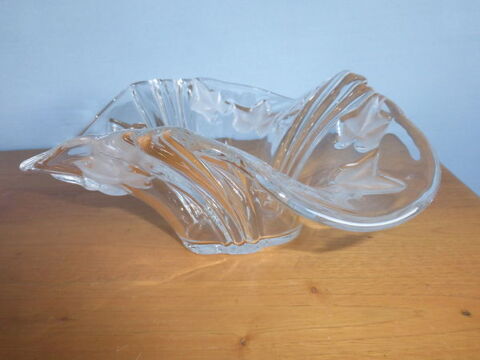 COUPELLE en verre transparent vase 12 Doussard (74)