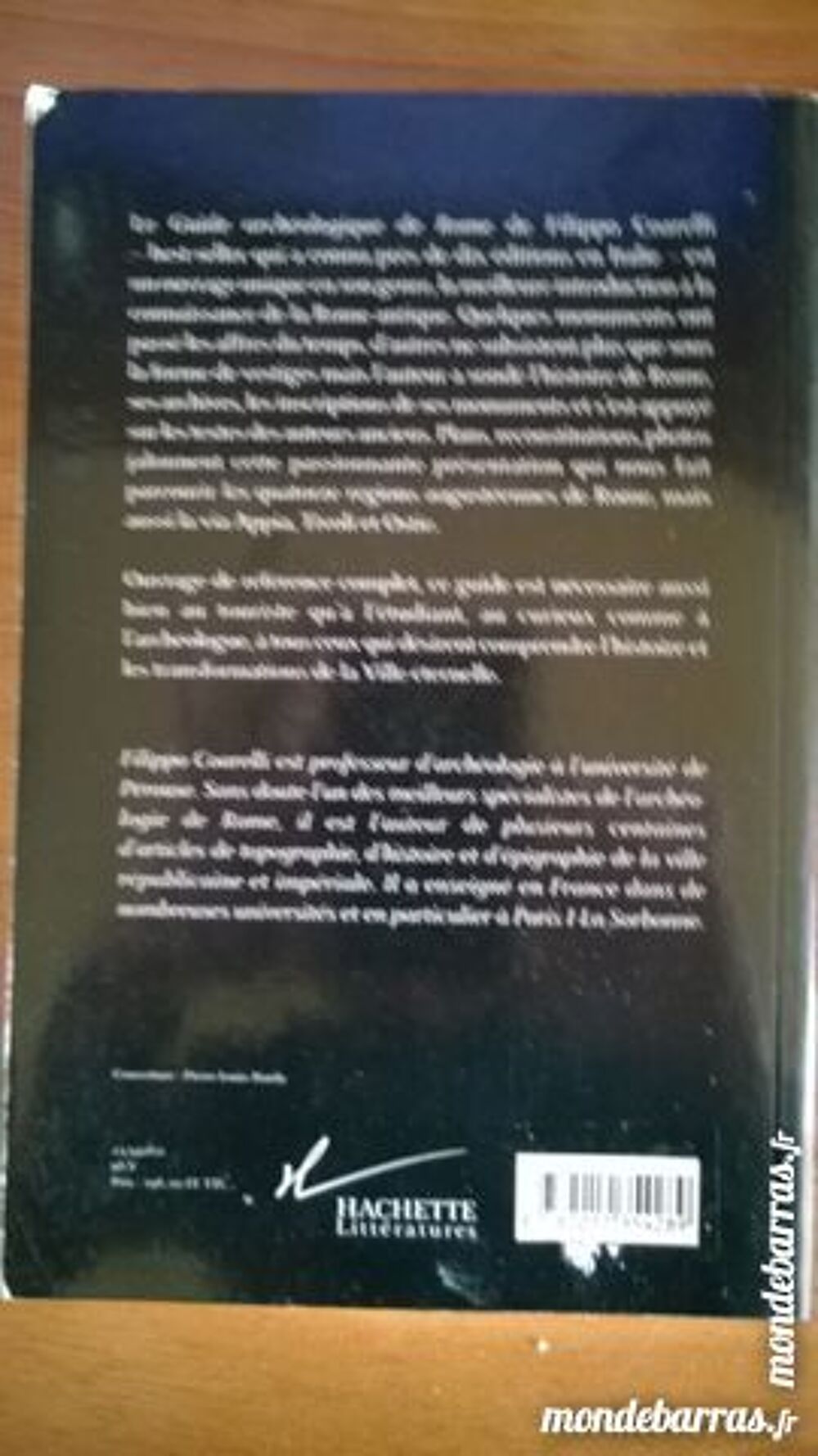Filipo Coarelli -Guide arch&eacute;ologique de Rome Livres et BD