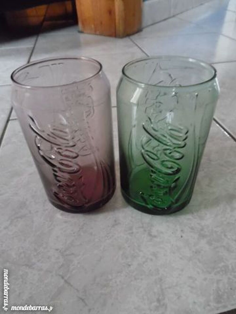 lot de 2 verres COCA-COLA, NEUFS Cuisine