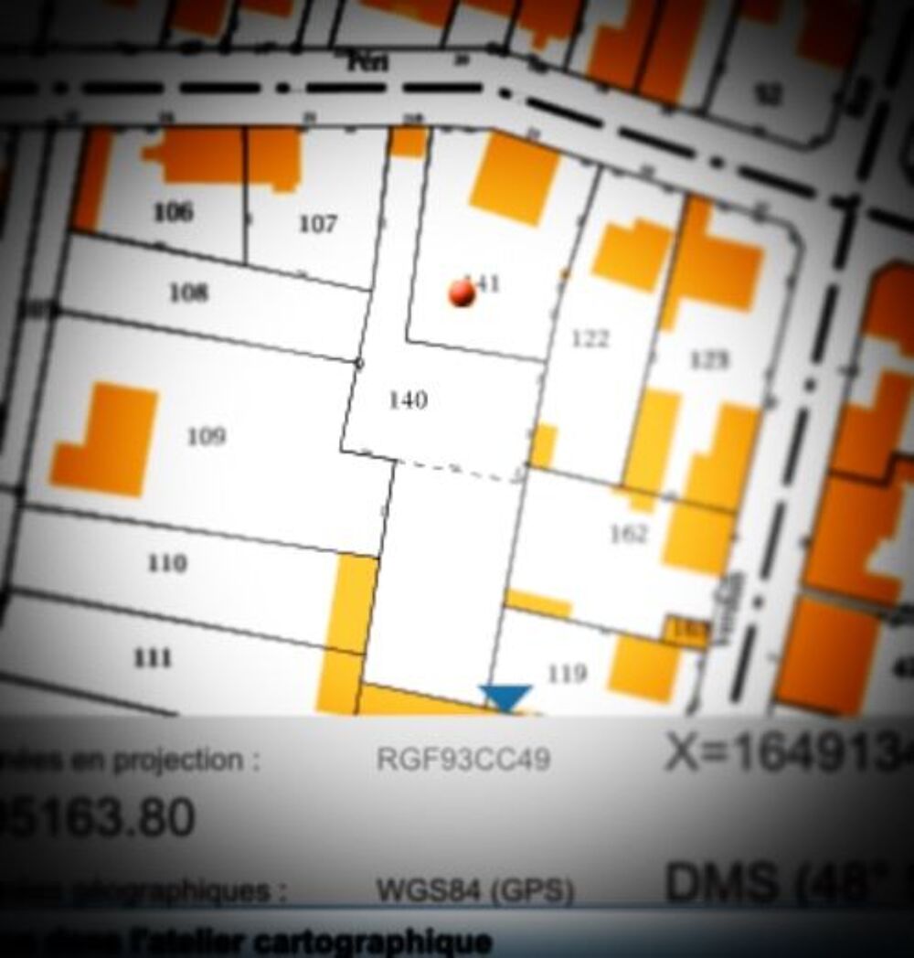 Vente Terrain Terrain constructible de 955 m� �pinay-sur-seine