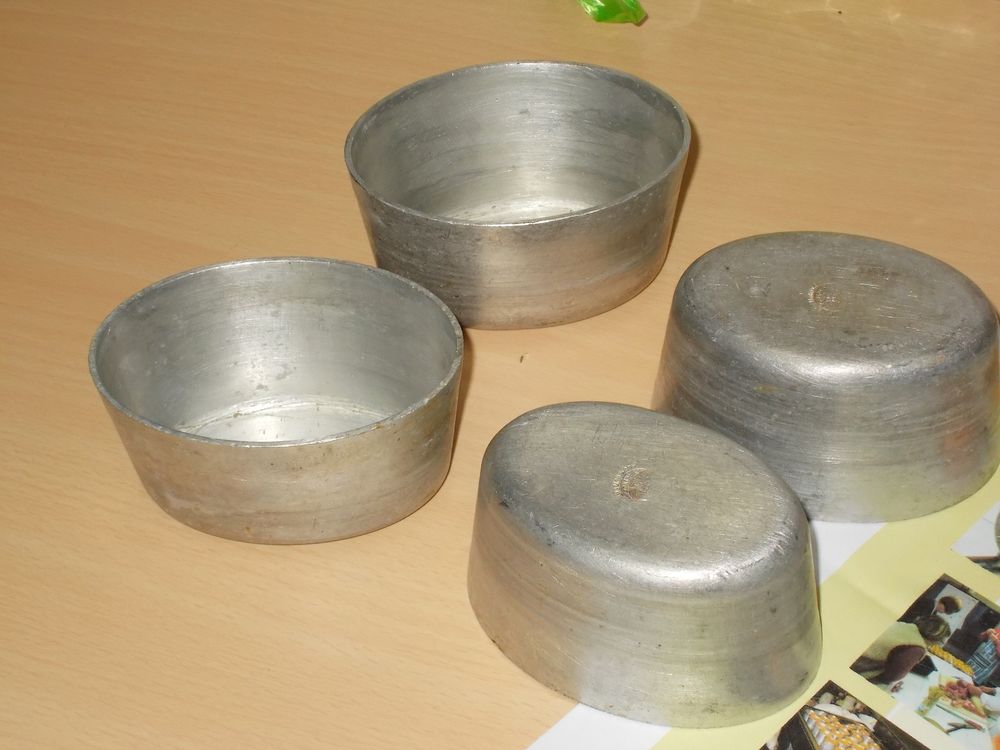 lot de 4 moules en aluminium made in france Cuisine