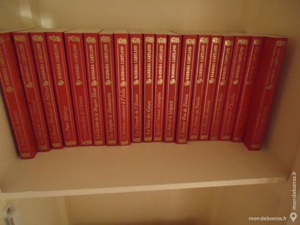 COLLECTION neuve 36 Romans Barbara Catland Livres et BD