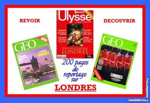 LONDRES - géo - ANGLETERRE / les-livres-de-jac 13 Laon (02)
