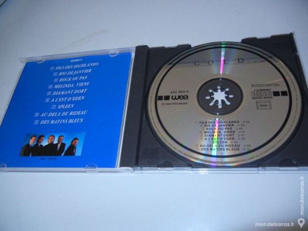 le groupe gold CD et vinyles