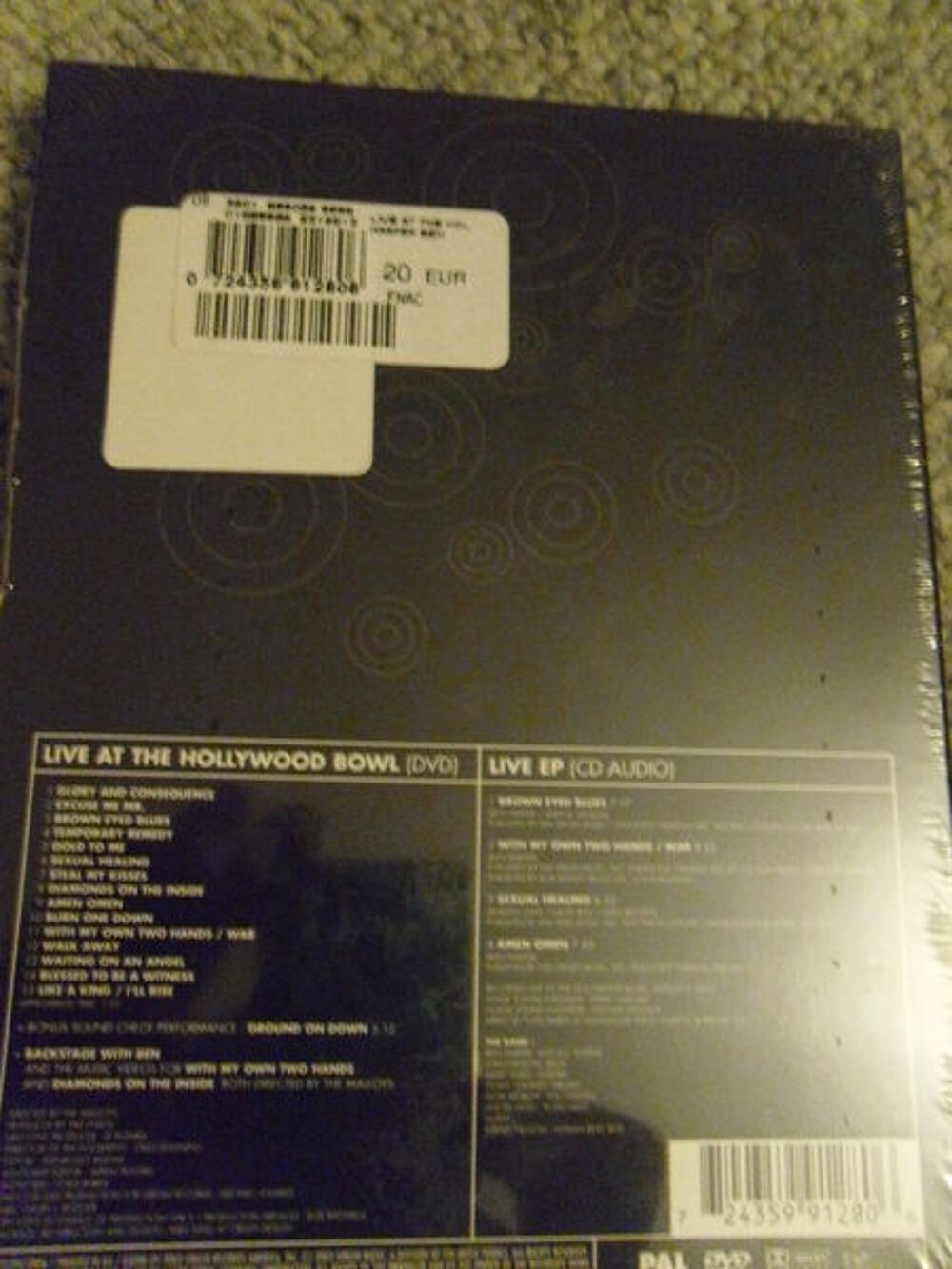 Ben Harper Concert Live at the Hollywood bowl NEUF DVD et blu-ray