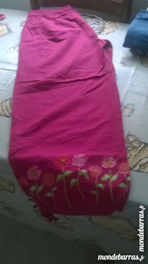 Pantacourt fuschia 7 Rambouillet (78)