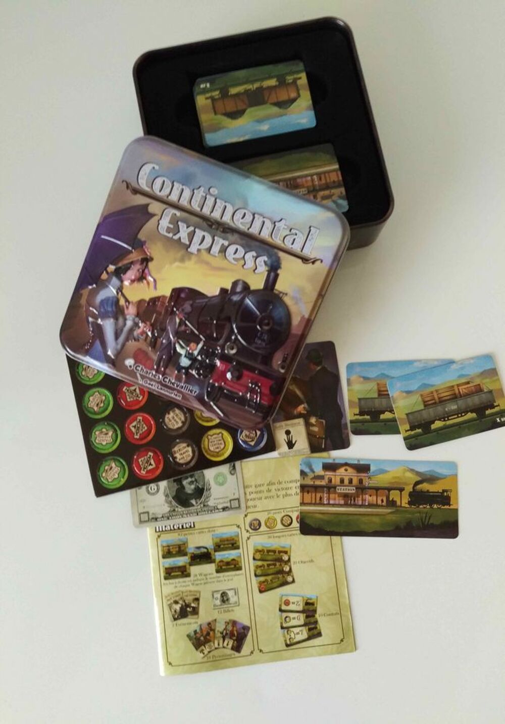 Jeu de soci&eacute;t&eacute; Continental Express Jeux / jouets