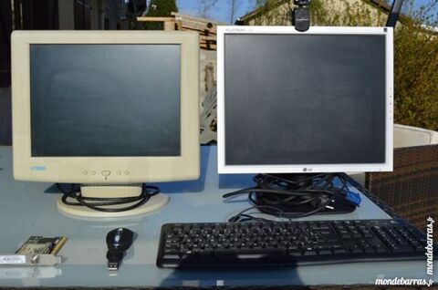 Pc, ecran plat, clavier, souris, divers 60 Saint-Jean-de-Soudain (38)