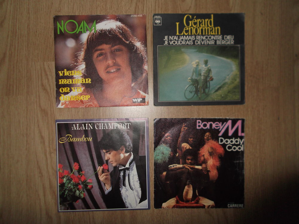 disque vinyle 45 tours CD et vinyles