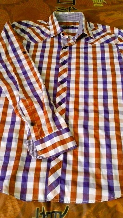 Chemise ML homme à carreaux T. XL 0 Roanne (42)
