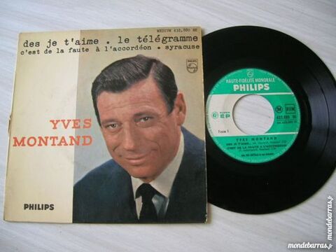 45 TOURS EP YVES MONTAND Des je t'aime 8 Nantes (44)