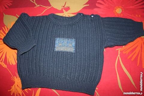 Pull laine marine NATALYS 6 mois Mixte MIROTON 1 Tournefeuille (31)