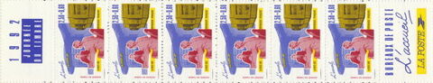 Journe du Timbre Carnet Anne 1992 France NEUF
2 Aubin (12)