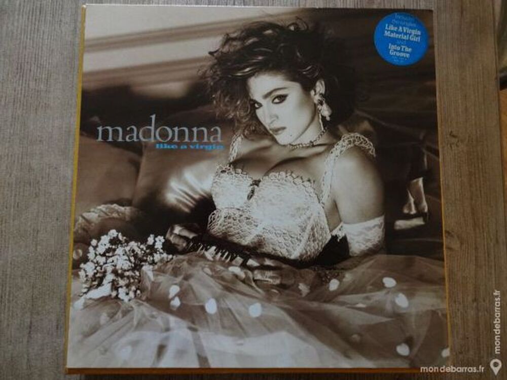 Disque VINYL 33 T MADONNA LIKE A VIRGIN CD et vinyles