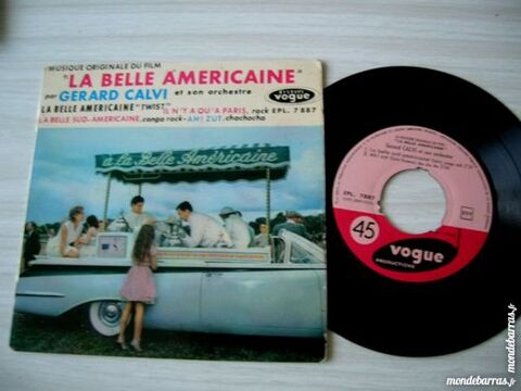 45 T EP LA BELLE AMERICAINE - Grard CALVI - BOF 43 Nantes (44)