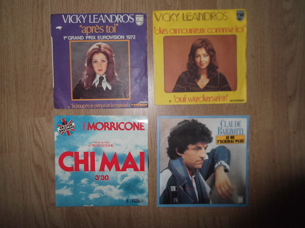 disque vinyle 45 tours CD et vinyles