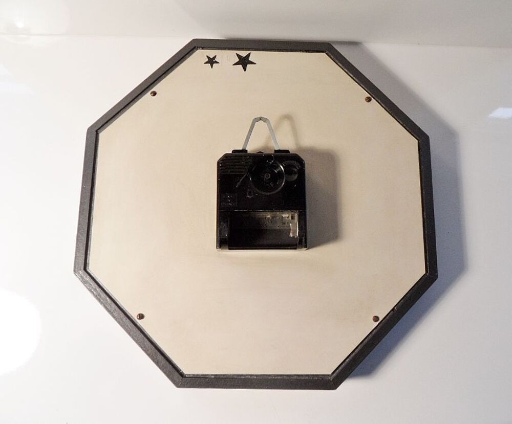 PENDULE HORLOGE MURALE VINTAGE "BAYARD" COLLECTOR tbe Décoration