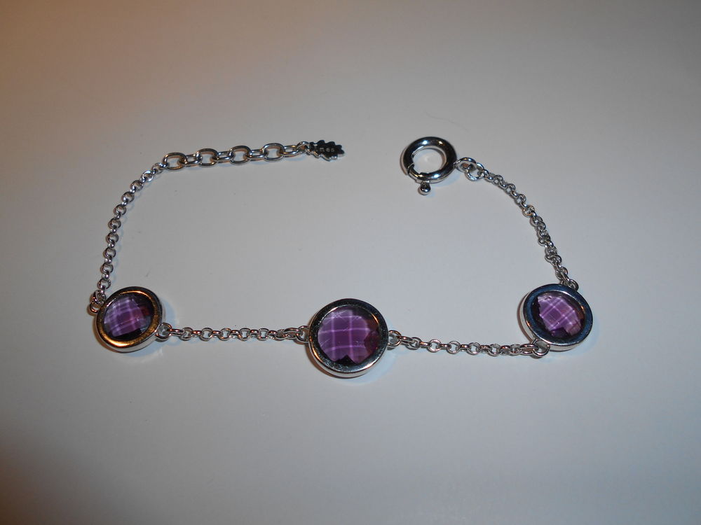 BRACELET " In&egrave;s " femme, argent Bijoux et montres