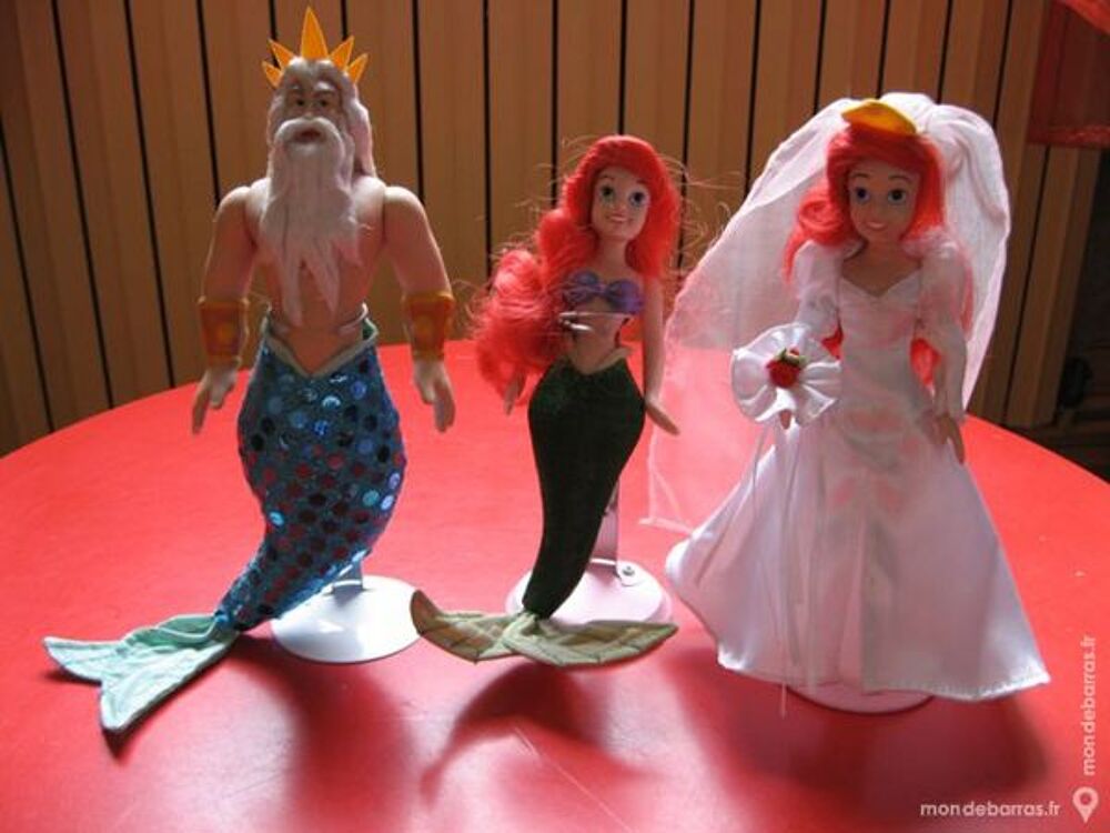 Poup&eacute;e la petite sir&egrave;ne Décoration