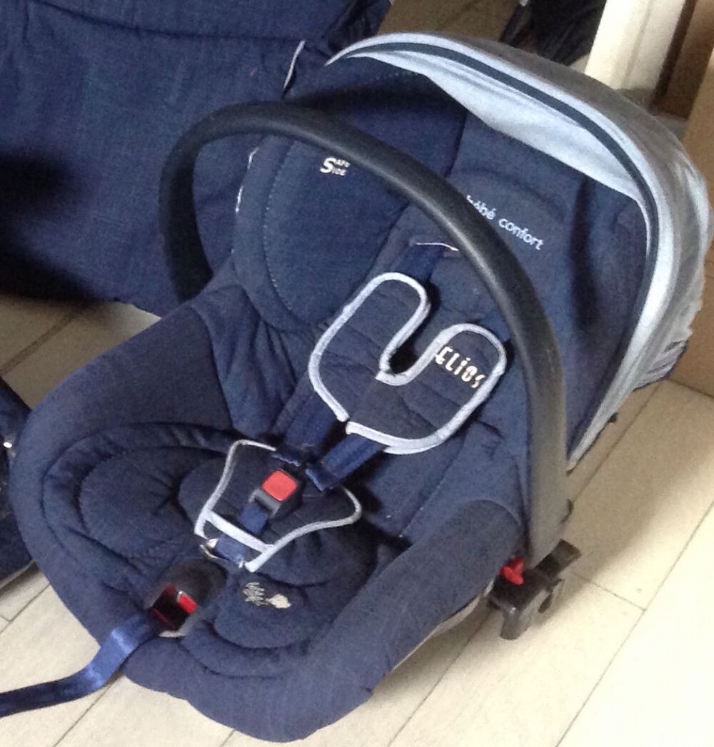 poussette B&eacute;b&eacute; confort : chassis + coqu Puériculture