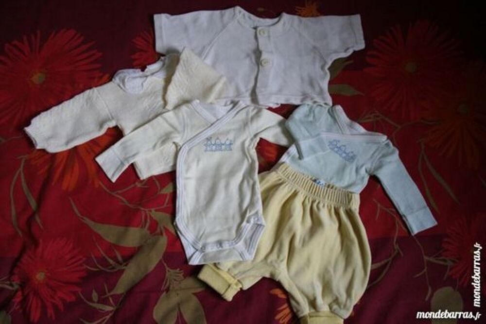 Lot Body Veste Bas Gilet 1 mois Mixte MIROTON Vêtements enfants