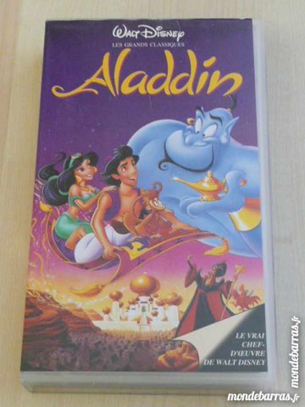 FILM VHS ALADDIN 1 DVD et blu-ray