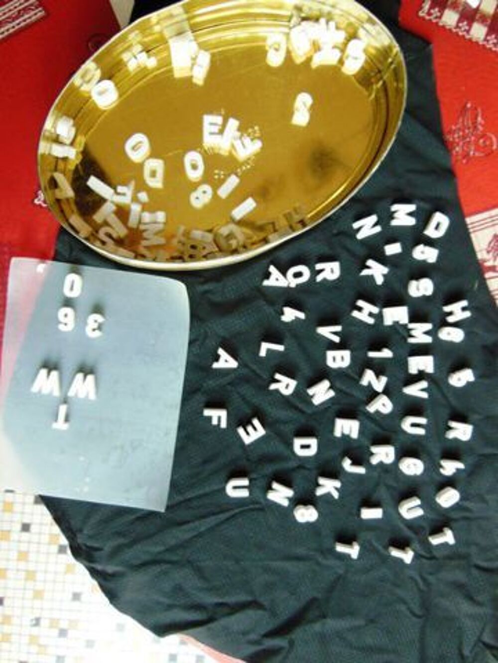 LETTRES PLASTIQUES POUR SOUS TITRE FILMS Photos/Video/TV