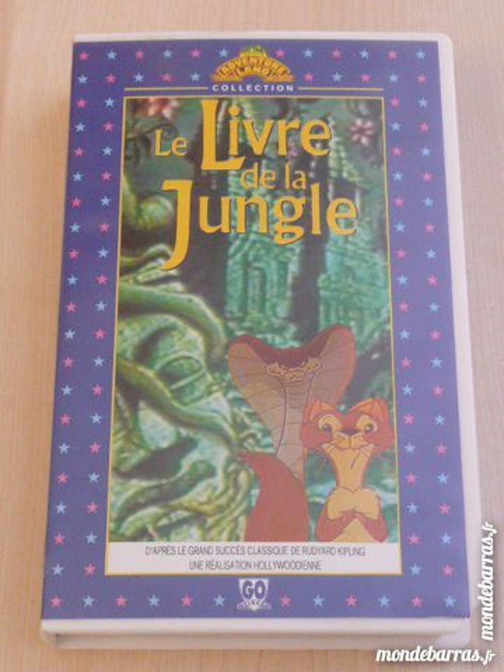 FILM VHS LE LIVRE DE LA JUNGLE DVD et blu-ray