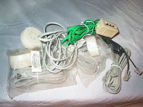 LOT DE CABLES CONNECTIONS INFORMATIQUE TELEPHONE 3 Marseille 13 (13)