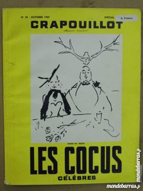 LE CRAPOUILLOT LES COCUS CELEBRES revue ancienne 10 Dunkerque (59)