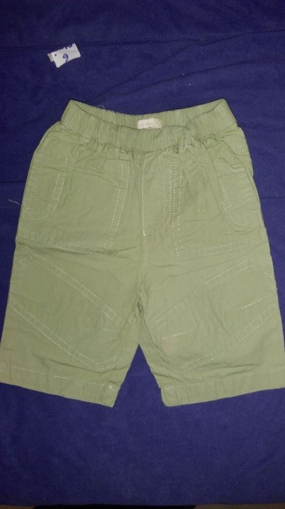 Pantalon toile gar&ccedil;on 3 mois tape &agrave; l'?il bon &eacute;tat Puriculture