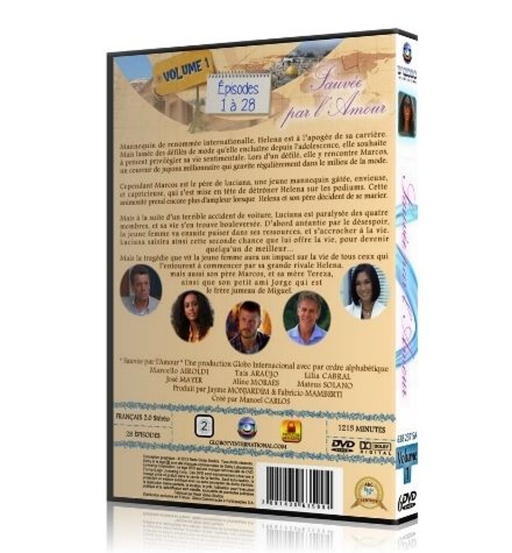 Sauv&eacute;e par l'Amour en Coffret DVD DVD et blu-ray