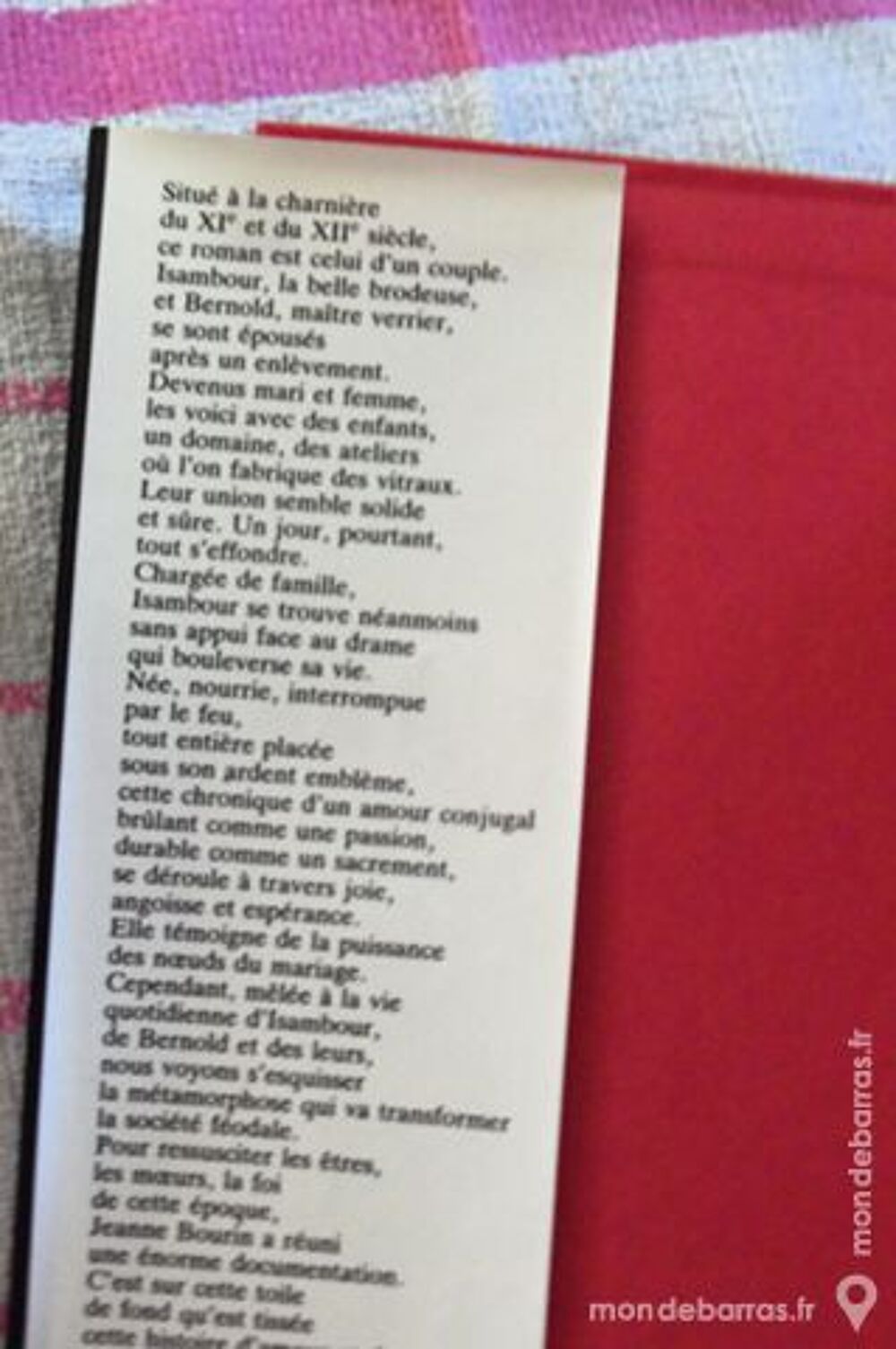 Livre"Le Grand Feu" de Jeanne Bourin Livres et BD