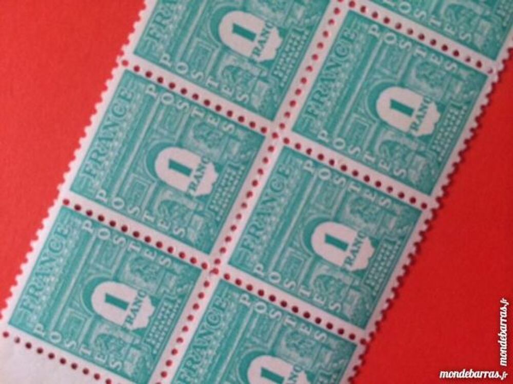Timbres Arc de Triomphe 1 fr 