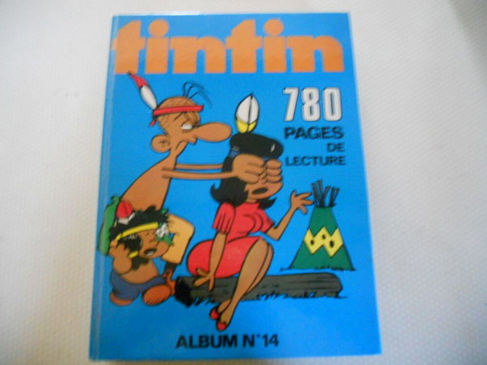 TINTIN album N14 de 1975 etat neuf Livres et BD