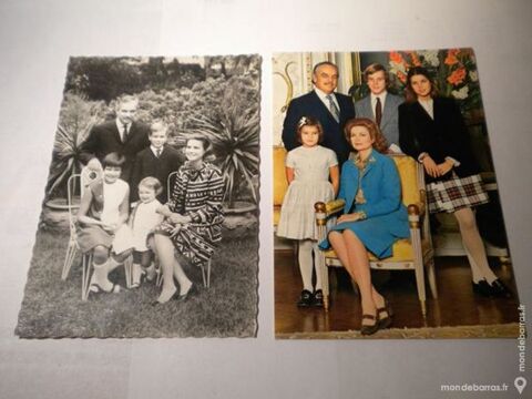 2 CARTES POSTALES Famille Princire Monaco 5 Dammarie-les-Lys (77)