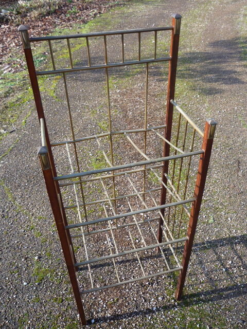 Etagère à chaussure/meuble anglais/bois et bronze 65 Castres (81)