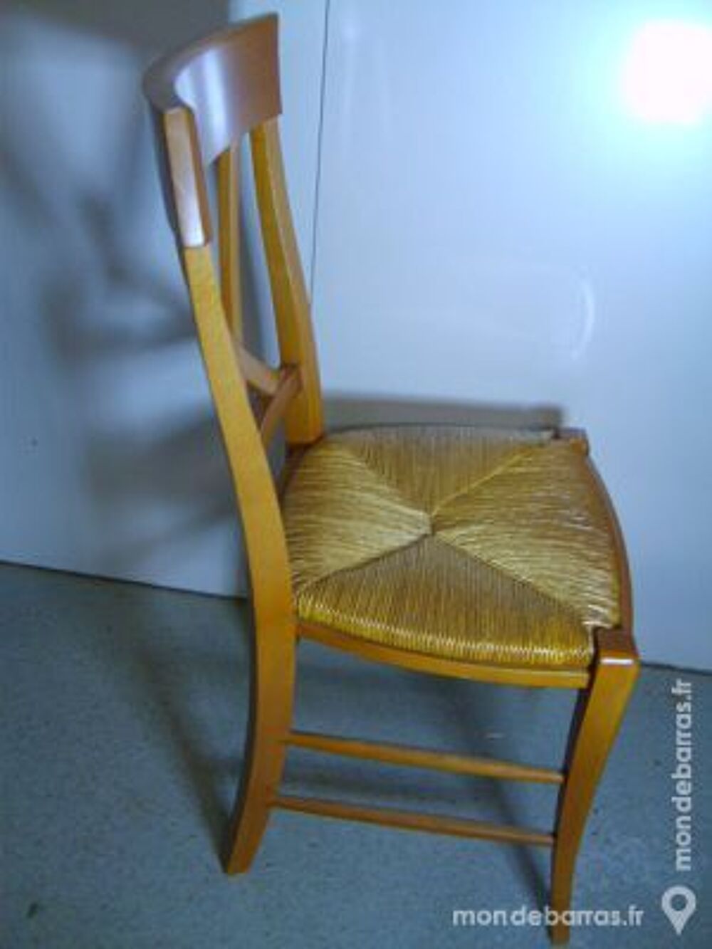 Chaise h&ecirc;tre croisillon, Neuve Meubles