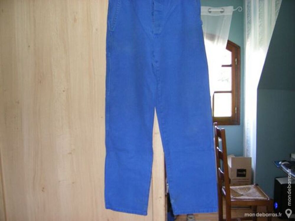 pantalon de travail bleu Vêtements