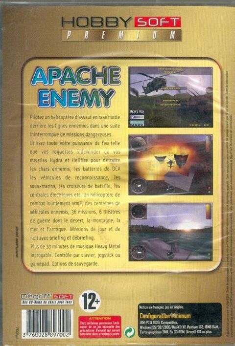 APACHE ENEMY pour PC -- 12 ans et + 5 Sept�mes-les-Vallons (13)
