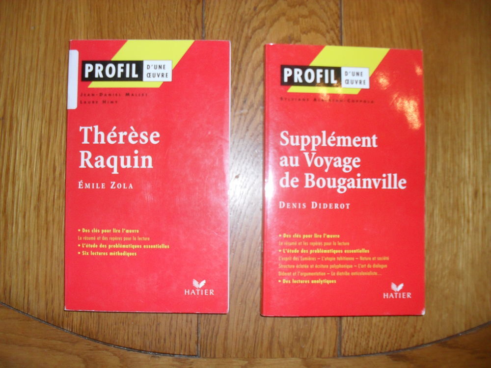 Th&eacute;r&egrave;se Raquin/Suppl&eacute;ment au Voyage de Bougainville Livres et BD