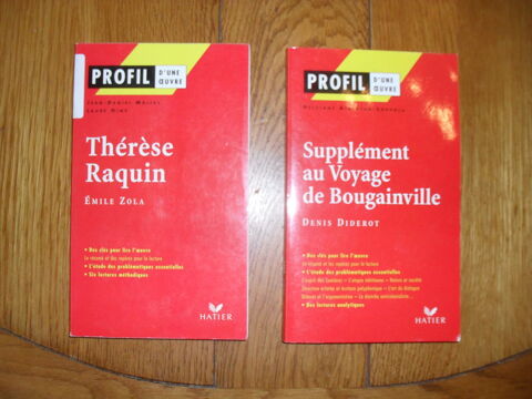 Th�r�se Raquin/Suppl�ment au Voyage de Bougainville 0 Ugine (73)