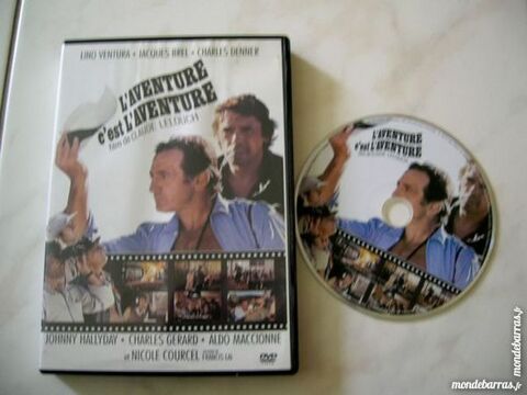 DVD L'AVENTURE C'EST L'AVENTURE - Johnny Hallyday 7 Nantes (44)