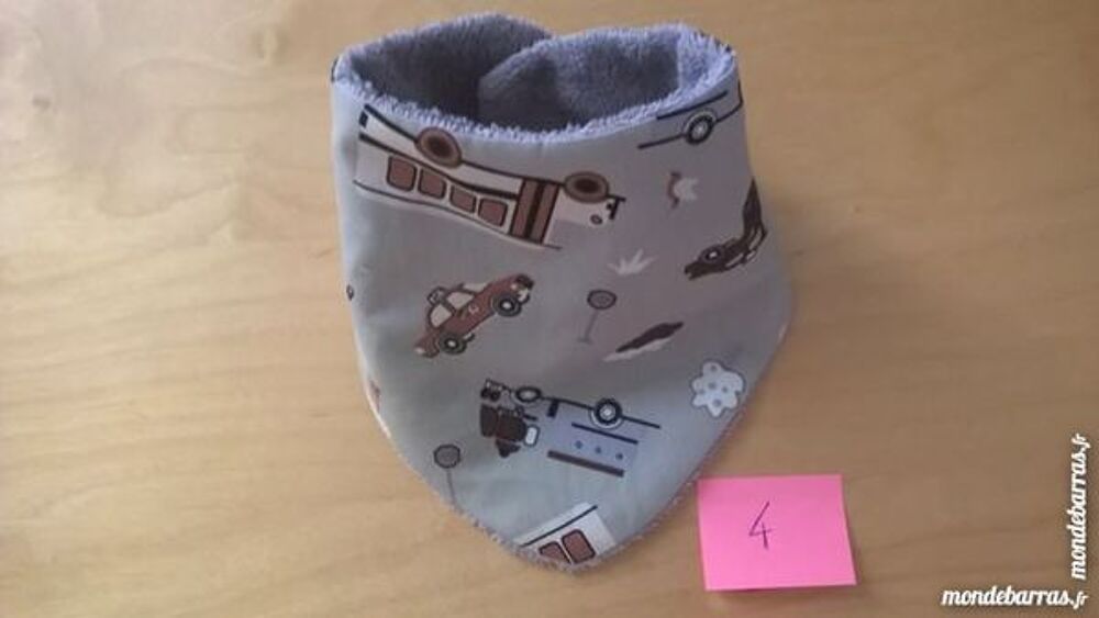 bavoir bandanas r&eacute;versible pour b&eacute;b&eacute; Puériculture