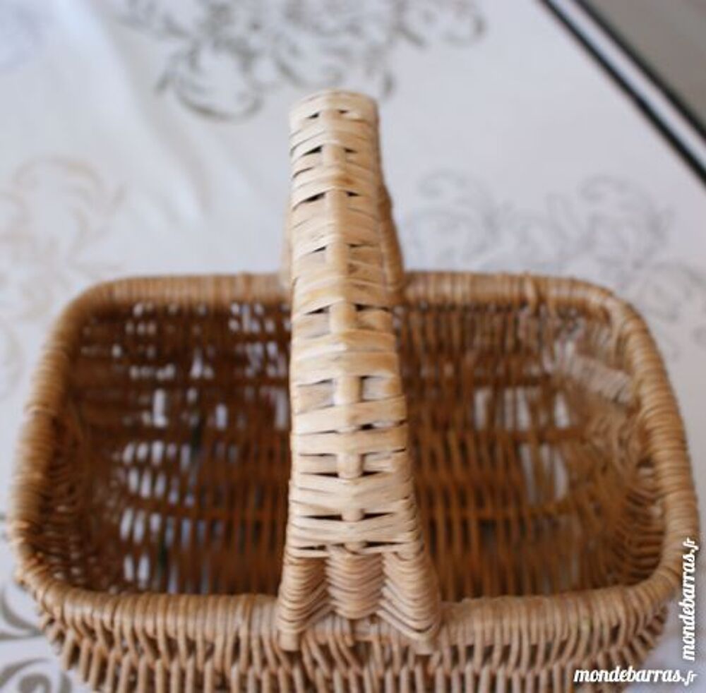 Panier en osier Maroquinerie